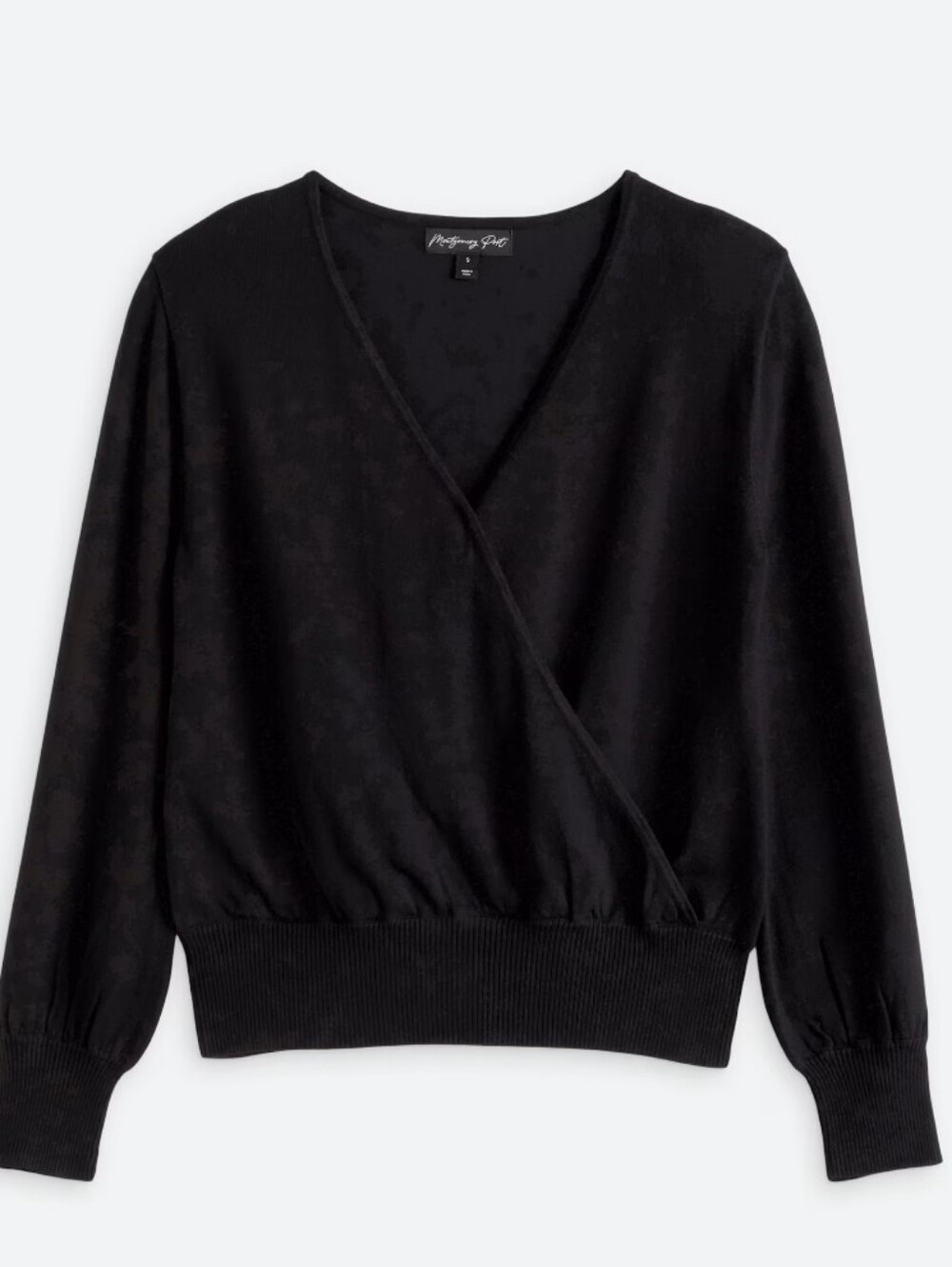 Montgomery Post Blythe Surplice Sweater - XS